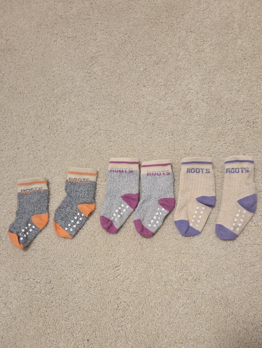 Roots Baby Socks 0-12 Months
